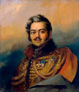 Denis Davydov, russischer Soldat und Dichter von George Dawe