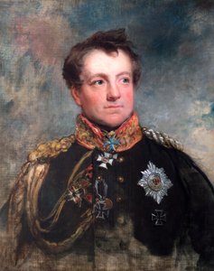 Porträt von Feldmarschall August Neidhart, Graf von Gneisenau, preußischer Soldat, 1818 von George Dawe