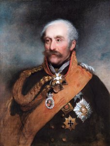 Porträt von Feldmarschall Blücher, preußischer Soldat von George Dawe