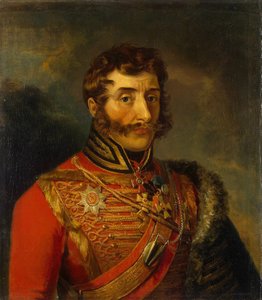 Porträt von Ivan Semyonovich Dorokhov 1762-1815, vor 1825 von George Dawe