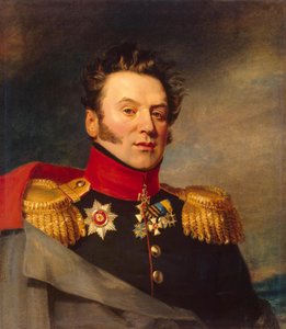 Porträt von Konstantin Markovich Poltoratsky 1782-1858, vor 1825 von George Dawe