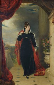Porträt von Prinzessin Charlotte von Wales 1796-1817, ca. 1816