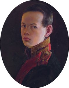Porträt des Kronprinzen Alexander Nikolajewitsch