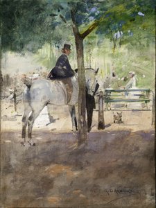 In der Reihe, ca. 1890