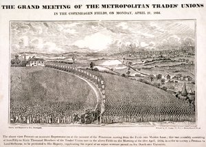 Kopenhagen Felder, Islington, London, 1834