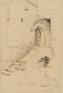 In einem Hof neben S. Siro, San Remo, Januar 1878 von George Douglas Tinling