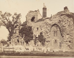 Überreste der Abteikirche, Bury St. Edmunds von George Downes
