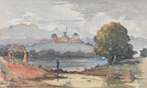 Observatorium, Kapstadt. Die Residenz von Sir J Maclear von George E.L.S. Sanford