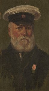 Porträt von C. Clothier, 6., ca. 1920 von George Edmund Butler