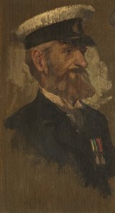 Porträt von E. Gillard, R. Bgde., ca. 1920 von George Edmund Butler