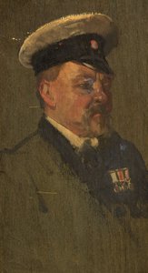Porträt von H. Long, R.N., ca. 1920 von George Edmund Butler