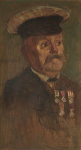 Porträt von J. Lennon, R.A., ca. 1920 von George Edmund Butler
