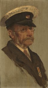Porträt von T. S. Brooks, R.M.L.I., ca. 1920 von George Edmund Butler