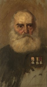 Porträt von W. Puttick, R. Bgde, ca. 1920 von George Edmund Butler