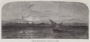 Sonnenuntergang im Mittelmeer von George Edwards Hering
