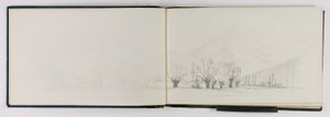 (Skizzenbuch) In der Nähe von Aigle von George Elbert Burr