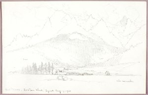 Bad Moos, Sexten Tal, Tirol von George Elbert Burr