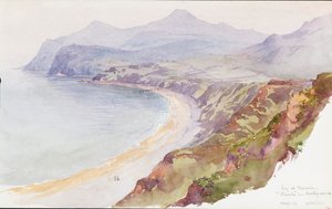 Bucht bei Nevin, Wales, 1899 von George Elbert Burr