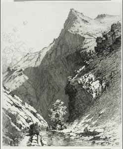 Bear Creek Canyon, Denver, Colorado von George Elbert Burr