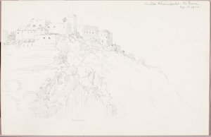Burg Rheinfels, St. Goar von George Elbert Burr