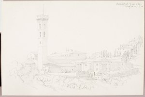 Kathedrale, Fiesole von George Elbert Burr