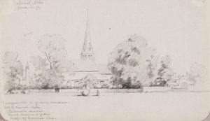 Kirche, Eton von George Elbert Burr