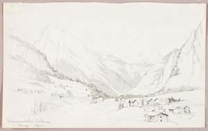 Von unserem Hotel, Cortina von George Elbert Burr