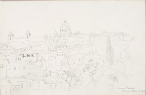 Vom Pincio, Rom von George Elbert Burr