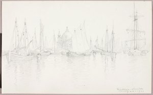 Giudecca - Venedig von George Elbert Burr