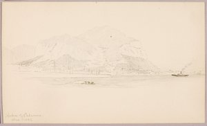 Hafen von Palermo von George Elbert Burr