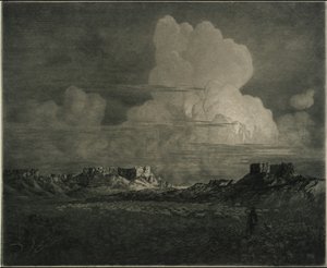 Abend in Navajo Country von George Elbert Burr