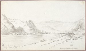 Rhein, von Caub von George Elbert Burr