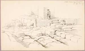 Straßenkreuzung, Pompeji von George Elbert Burr