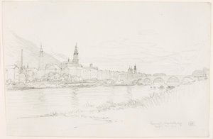 Sonnenuntergang, Heidelberg von George Elbert Burr