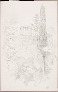 Tempel der Sibylle, Tivoli von George Elbert Burr