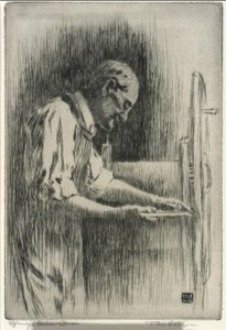 Der Radierer von George Elbert Burr