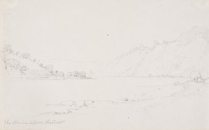 Der Rhein unterhalb von Kestert von George Elbert Burr