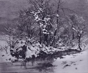 Wintermorgen von George Elbert Burr