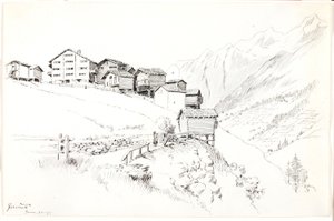 Zermatt von George Elbert Burr