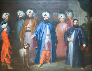 Mehmed Said Efendi und sein Gefolge