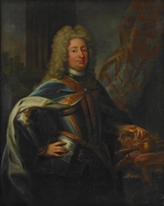 Porträt von König Friedrich I. von Schweden 1676-1751