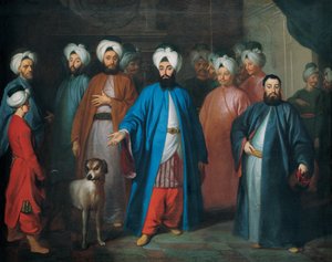 Mehmed Said Efendi und sein Gefolge