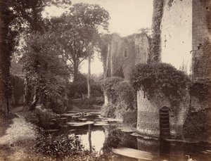 Raglan Castle von George Esq. Shadbolt