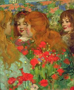 Die Mohnblumen von George F. Henry