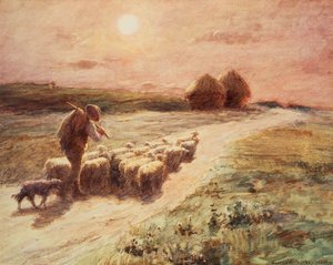 Ende des Tages, 1890