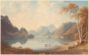 Ein See in Schottland