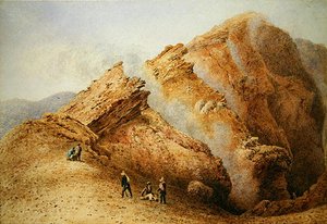Berglandschaft von George Fennel Robson