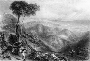 Tal des Dhoon, vom Landour Ridge von George Francis White