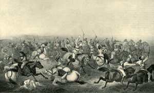 Angriff von Hodsons Horse bei Rhotuck