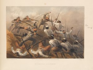 Abwehr eines Ausfalls, 1857